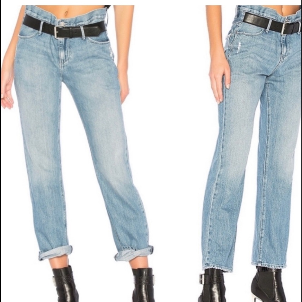 RTA Dexter belted jeans in size Medium